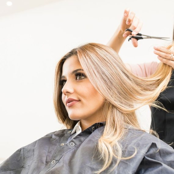 Wash, Cut, Blow-Dry, Full Hair Color, Or Full Highlights (Up To 20 Cm) Swim Shop Online at Special Price from Oman Mega Deals