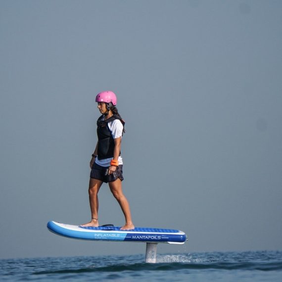 40-Minute Lesson And Equipment Efoil Or 60-Minute Efoil Lesson For 1 WATER SPORTS Shop Online at Special Price from Oman Mega Deals