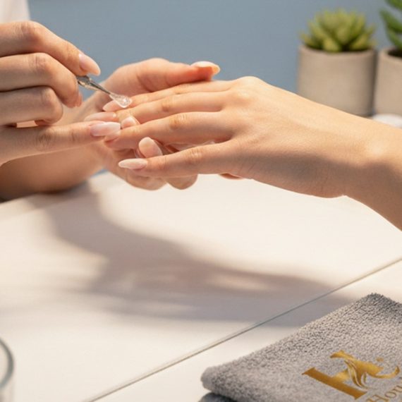 Buy Hard Gel Or Acrylic Extensions With Gelish, Nail Art, Pedi Or Blow-Dry Now at Special Price in OmanMegaDeals.com Hard Gel Or Acrylic Extensions With Gelish, Nail Art, Pedi Or Blow-Dry NAILS Shop Online at Special Price from Oman Mega Deals