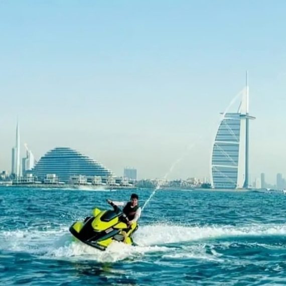 Jet Ski Ride Deals At Kite Beach, Jumeirah Fishing Harbour & Marina WATER SPORTS Shop Online at Special Price from Oman Mega Deals