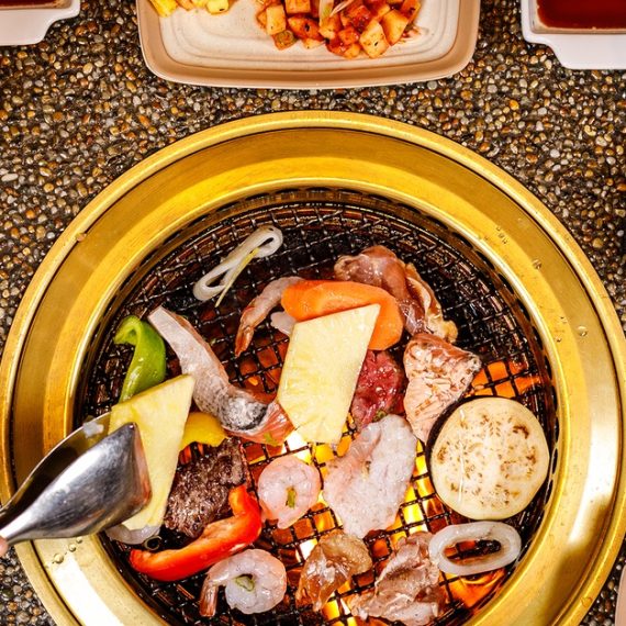 5* Korean Bbq Buffet With Beverages For A Child, Or Upto Four Adults JAPANESE Shop Online at Special Price from Oman Mega Deals