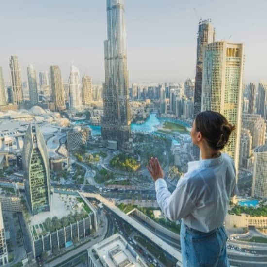 Burj Khalifa: Level 148 + Sky Views Observatory at Burj Khalifa, Dubai, United Arab Emirates Culture Shop Online at Special Price from Oman Mega Deals