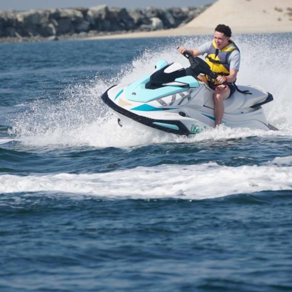 Discover Dubais Waters W 30, 45, 60 Or 90-min Jet Ski Rental Up To 2 WATER SPORTS Shop Online at Special Price from Oman Mega Deals