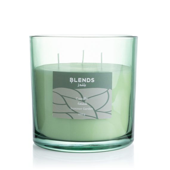 Jar Candle Summer Garden 1200 Gram from Lioura candles candles Shop Online at Special Price from Oman Mega Deals