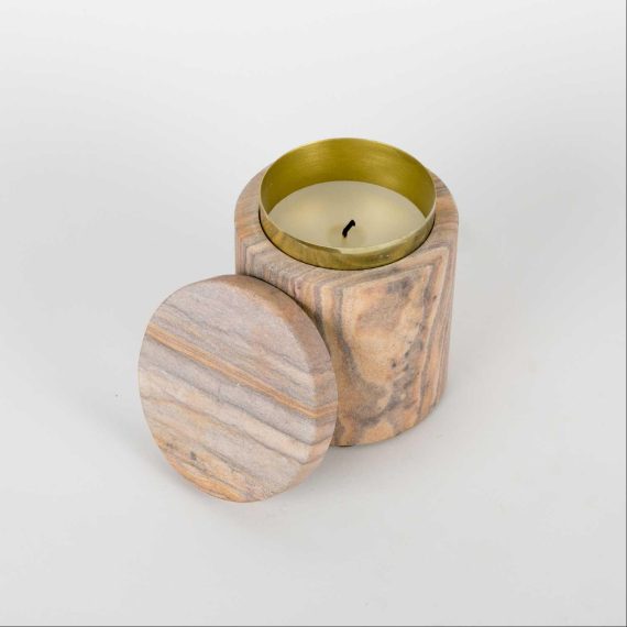 Scented Glass Tin Candle Oasis home fragrance Furniture & Decor Shop Online at Special Price from Oman Mega Deals