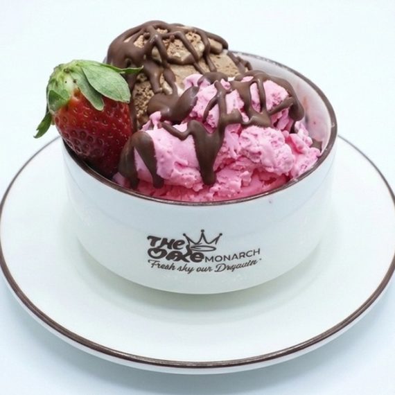 Hot Or Iced Beverages With Sweet Bakery Treats For One Or Two People RESTAURANT Shop Online at Special Price from Oman Mega Deals