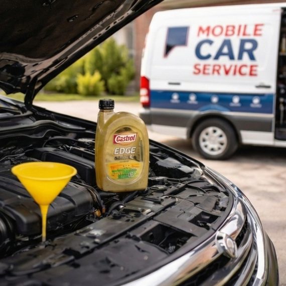 Mobile Engine Oil Service & Health Check At Your Doorstep CAR Shop Online at Special Price from Oman Mega Deals