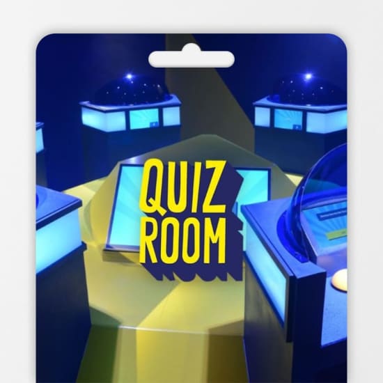 Quiz Room: UAE’s First Immersive Game Show Experience – Gift Card at Quiz Room Dubai, Dubai, United Arab Emirates Father’s Day Shop Online at Special Price from Oman Mega Deals