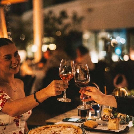 Salute Bella Ladies Night: Italian Dinner, Drinks & Live Music RESTAURANT Shop Online at Special Price from Oman Mega Deals