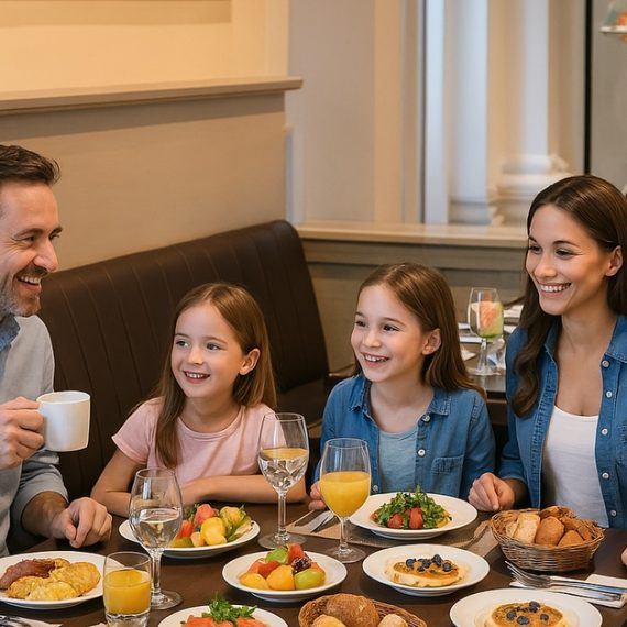 5* Saturday Brunch With Soft Or House Beverages For 1, 2, Or 4 Adults Swim Shop Online at Special Price from Oman Mega Deals