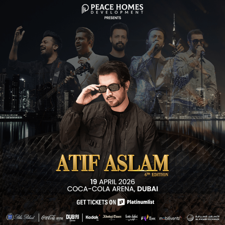 Atif Aslam 2026 in Dubai – Concerts