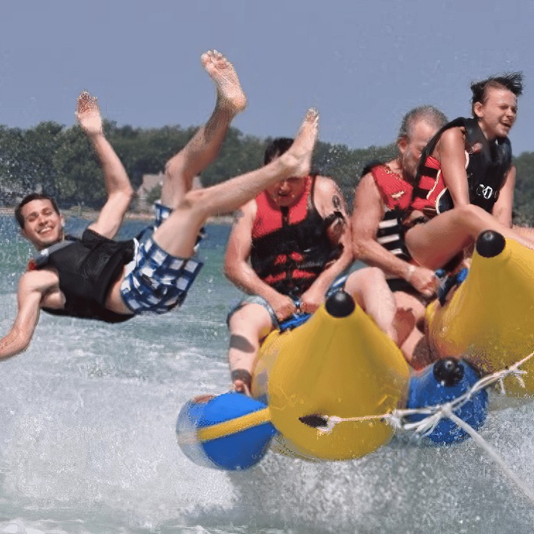 Banana Boat – Daymaniyat coast water sports – Sightseeing and Tours