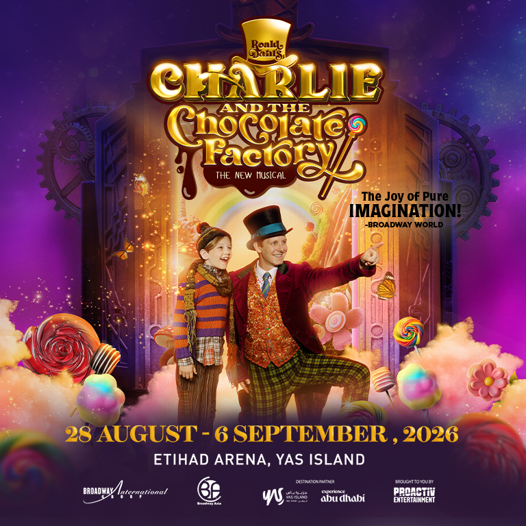 Charlie and the Chocolate Factory in Abu Dhabi – Shows and Theatrical Plays