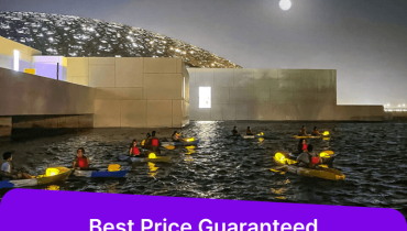 Full moon kayak tour at louvre Abu Dhabi – Water Sports