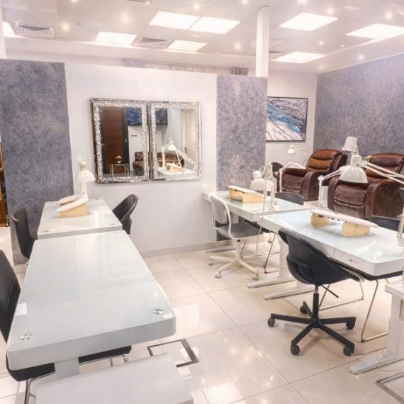 Hair Wash & Blow Dry With Optional Haircut & Roots Color Swim Shop Online at Special Price from Oman Mega Deals