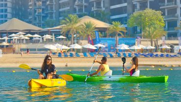 Kayak in Dubai The Palm – Water Sports