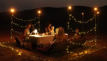 Private Dinner in the desert with optional Buggy Experience – Desert safaris