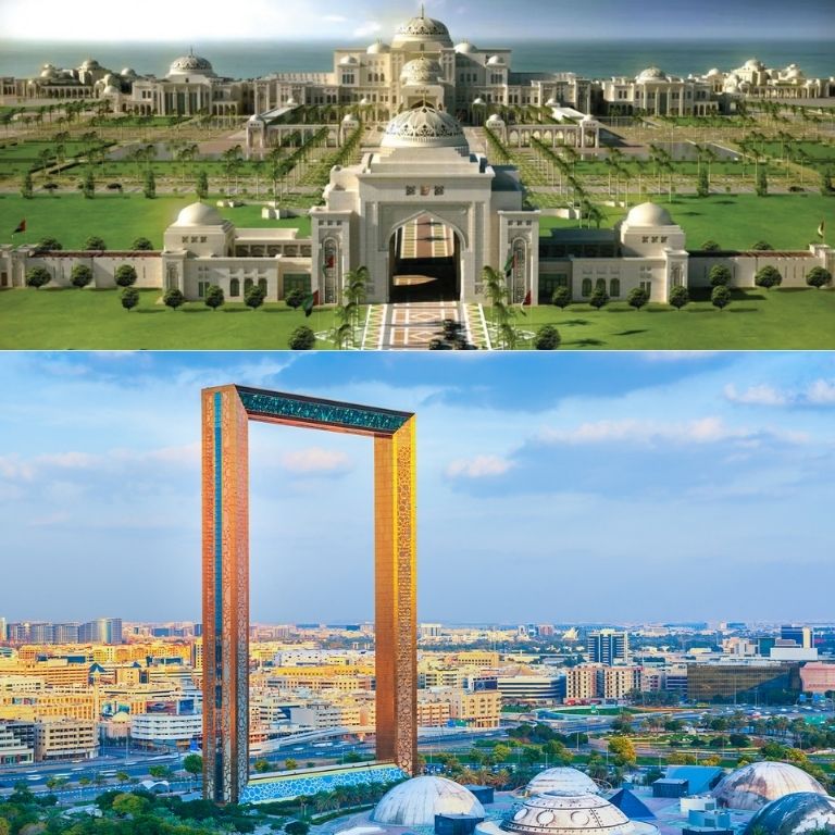 Qasr Al Watan + Dubai Frame – Combo – Combos and more adventures