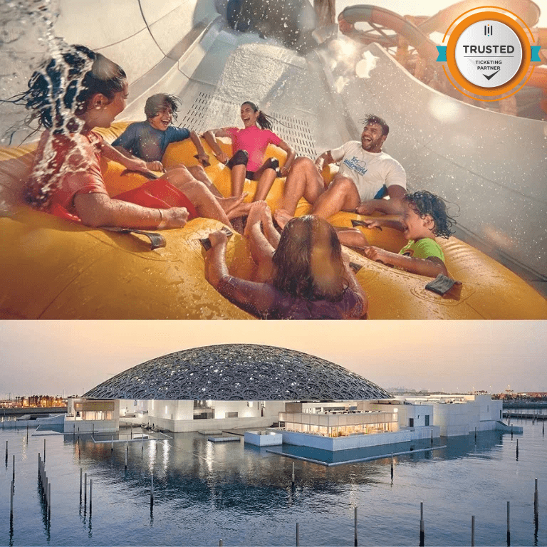 Yas Waterworld Abu Dhabi + Louvre – Combo – Combos and more adventures