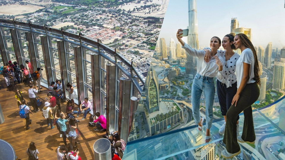 At The Top, Burj Khalifa Gold + Sky Views Observatory - Burj Khalifa At The Top, Burj Khalifa Gold + Sky Views Observatory - Burj Khalifa OmanMegaDeals.com