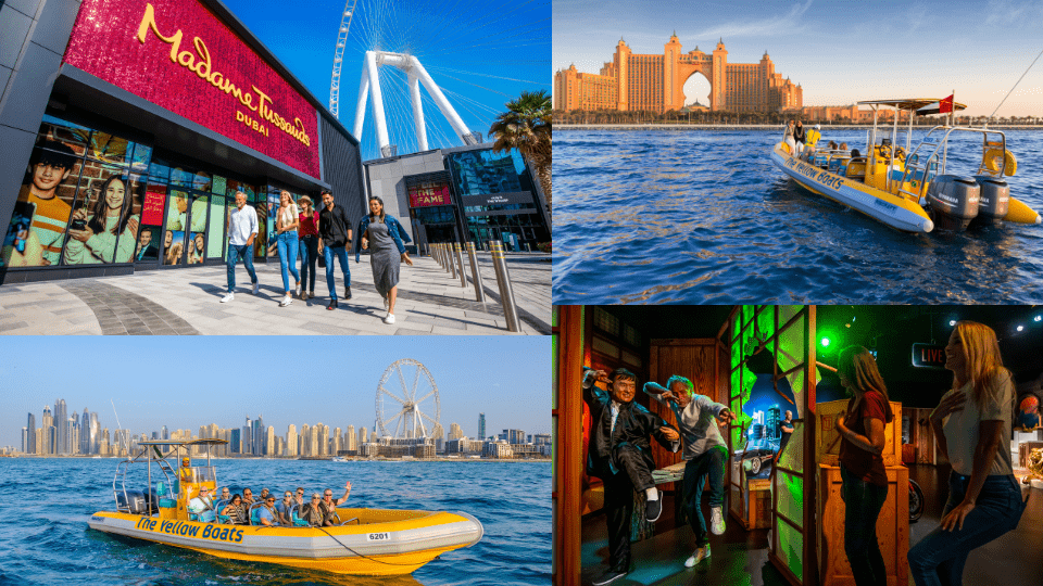 99 Minutes Premium Boat Tour + FREE Madame Tussauds - Combo - Combos and more adventures 99 Minutes Premium Boat Tour + FREE Madame Tussauds - Combo - Combos and more adventures OmanMegaDeals.com