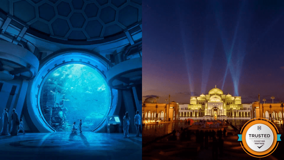 SeaWorld® Yas Island + Qasr Al Watan - Combo - Combos and more adventures SeaWorld® Yas Island + Qasr Al Watan - Combo - Combos and more adventures OmanMegaDeals.com