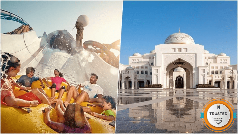Yas Waterworld Abu Dhabi + Qasr Al Watan - Combo - Combos and more adventures Yas Waterworld Abu Dhabi + Qasr Al Watan - Combo - Combos and more adventures OmanMegaDeals.com
