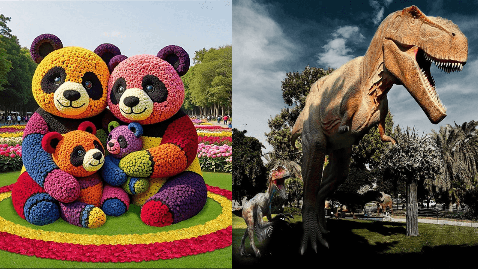 Dubai Garden Glow - Dinosaur Park + Fantasy Park - Outdoor Attractions Dubai Garden Glow - Dinosaur Park + Fantasy Park - Outdoor Attractions OmanMegaDeals.com