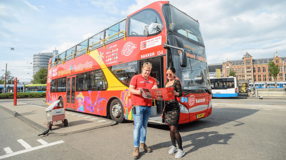 Hop-On Hop-Off Amsterdam Bus - 24 Hours - Sightseeing and Tours Hop-On Hop-Off Amsterdam Bus - 24 Hours - Sightseeing and Tours OmanMegaDeals.com