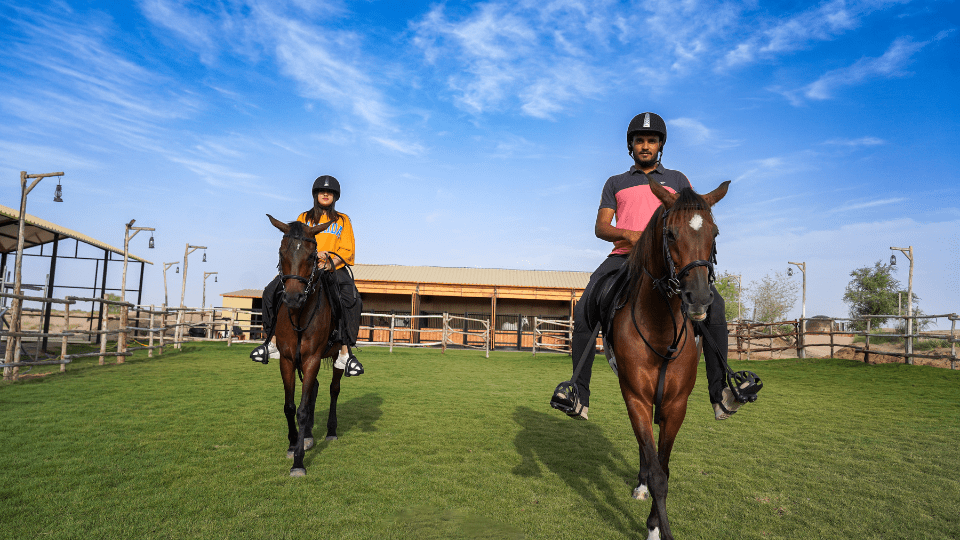 Horse Riding at Al Marmoom Oasis With Transfer - Desert safaris Horse Riding at Al Marmoom Oasis With Transfer - Desert safaris OmanMegaDeals.com