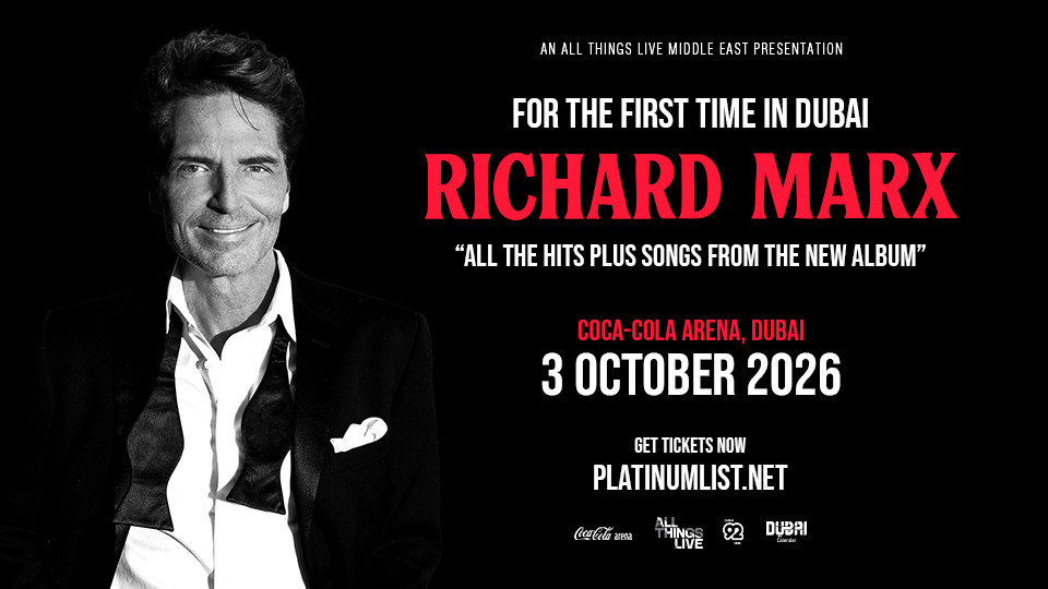 Richard Marx Live at Coca-Cola Arena in Dubai - Concerts Richard Marx Live at Coca-Cola Arena in Dubai - Concerts OmanMegaDeals.com