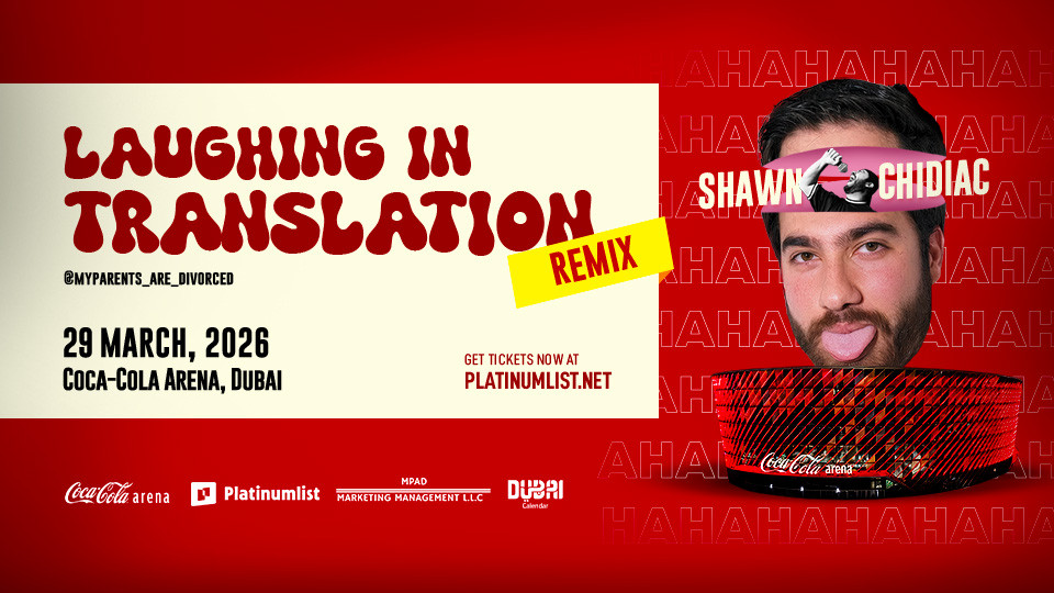 Shawn Chidiac Live - Laughing in Translation Remix in Dubai - Comedy Events Shawn Chidiac Live - Laughing in Translation Remix in Dubai - Comedy Events OmanMegaDeals.com