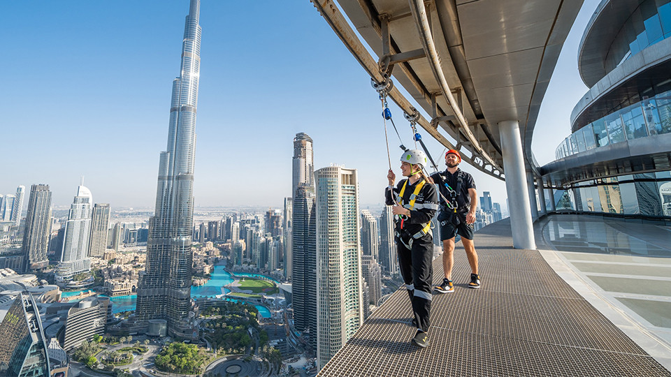 Sky Views Dubai Edge Walk Experience - Extreme sports & adrenaline activities Sky Views Dubai Edge Walk Experience - Extreme sports & adrenaline activities OmanMegaDeals.com