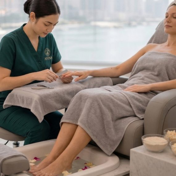 Get Mani-pedis And Skin Treatments NAILS Shop Online at Special Price from Oman Mega Deals