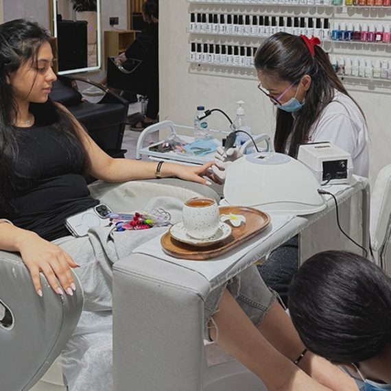 Professional Nail Care & Extensions With Relaxing Mani-pedis NAILS Shop Online at Special Price from Oman Mega Deals