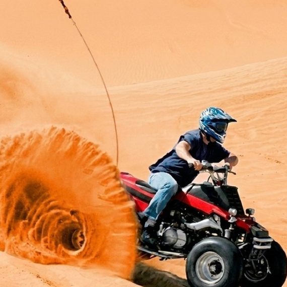 Unleash Adventure With Desert Safari With Quad Biking For One Or Two MOTOR SPORTS Shop Online at Special Price from Oman Mega Deals