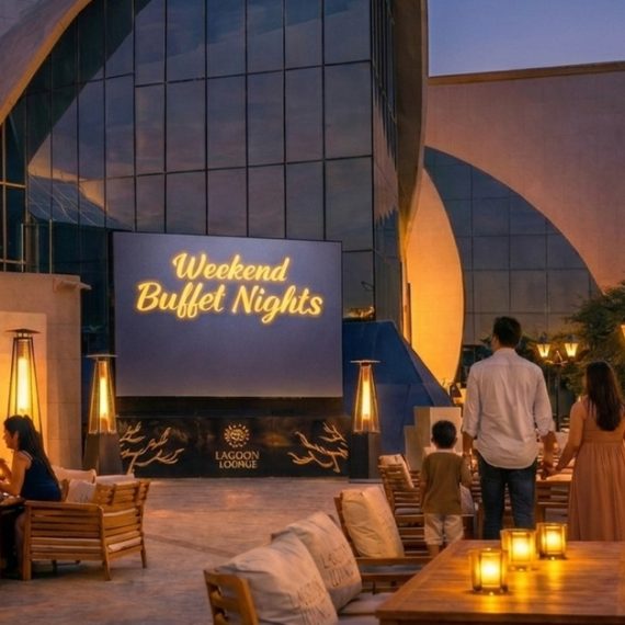 Weekend Dinner Buffet With Live Bbq, Entertainment & Kids Activities Swim Shop Online at Special Price from Oman Mega Deals