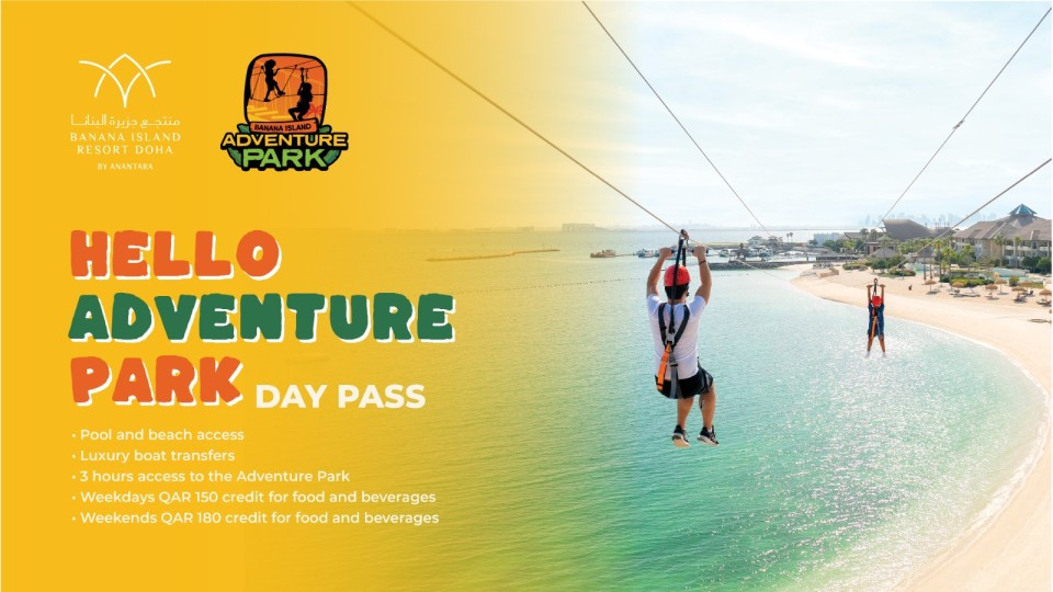 Banana Island Resort Doha by Anantara - Adventure Park Banana Island Resort Doha by Anantara - Adventure Park OmanMegaDeals.com