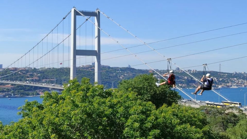 Istanbul Zipline Adventure with Bosphorus View – Outdoor Attractions