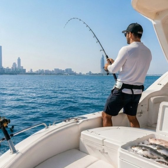 4-hour Private Luxury Yacht “”deep Sea”” Fishing Experience WATER SPORTS Shop Online at Special Price from Oman Mega Deals