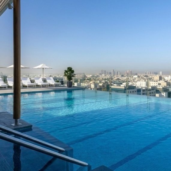 45-min Spa Treatment, Facilities & Pool Access With F&b Credit Swim Shop Online at Special Price from Oman Mega Deals