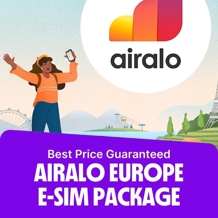 Airalo Europe e-Sim Package – Recently Added Experiences