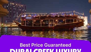 Dubai Creek Luxury Dinner Dhow Cruise – Boat Tours and Cruises