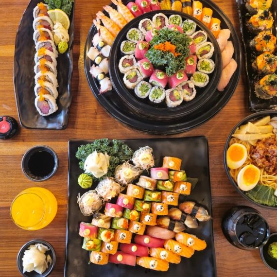Experience Saisho Sushi Abu Dhabis All-you-can-eat Ramen And Sushi JAPANESE Shop Online at Special Price from Oman Mega Deals