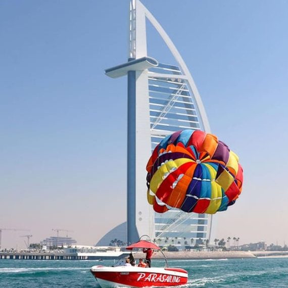 Experience Thrilling Wakeboarding Or Scenic Parasailing In Dubai WATER SPORTS Shop Online at Special Price from Oman Mega Deals