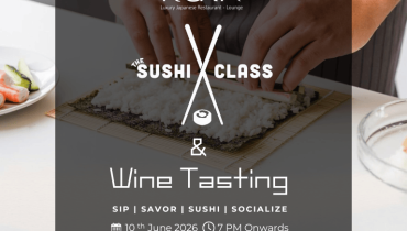 Sushi Rolling Class & Wine Tasting at RUKA, Bahrain – Dining Experiences