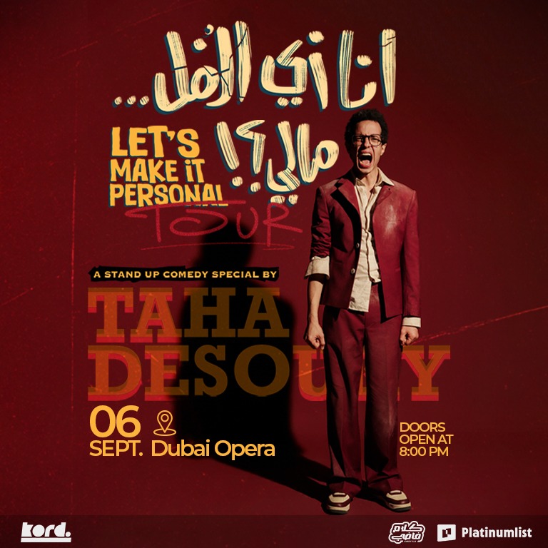 Taha Desouky – Stand Up Comedy Show in Dubai – Comedy Events