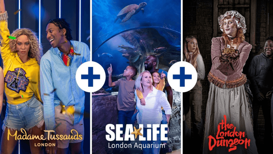 London Dungeon, SEA LIFE London & Madame Tussauds - 3 way ticket - Recently Added Experiences London Dungeon, SEA LIFE London & Madame Tussauds - 3 way ticket - Recently Added Experiences OmanMegaDeals.com