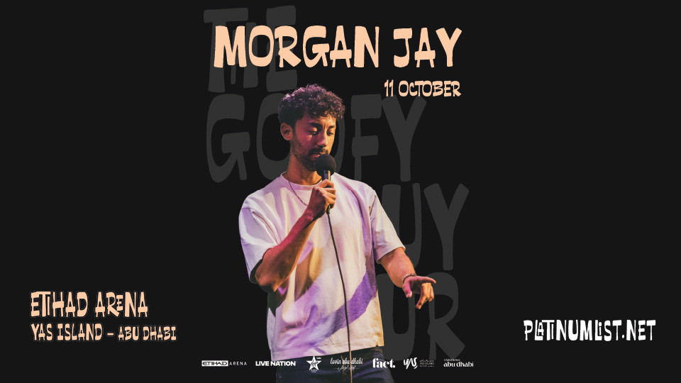 Morgan Jay - The Goofy Guy Tour in Abu Dhabi - Comedy Events Morgan Jay - The Goofy Guy Tour in Abu Dhabi - Comedy Events OmanMegaDeals.com