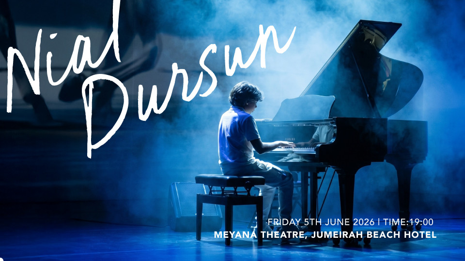 Nial Dursun Concert at Meyana Theatre, Jumeirah Beach Hotel, Dubai - Comedy Events Nial Dursun Concert at Meyana Theatre, Jumeirah Beach Hotel, Dubai - Comedy Events OmanMegaDeals.com